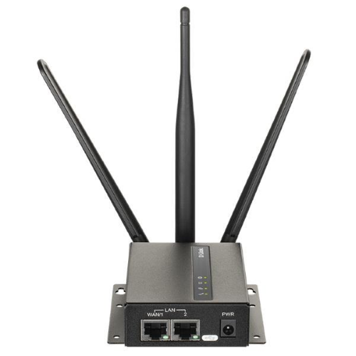 D-Link DWM-313 - Router wireless - WWAN - switch a 2 porte - 802.11b/g/n - 2,4 GHz - 3G, 4G - montaggio a parete